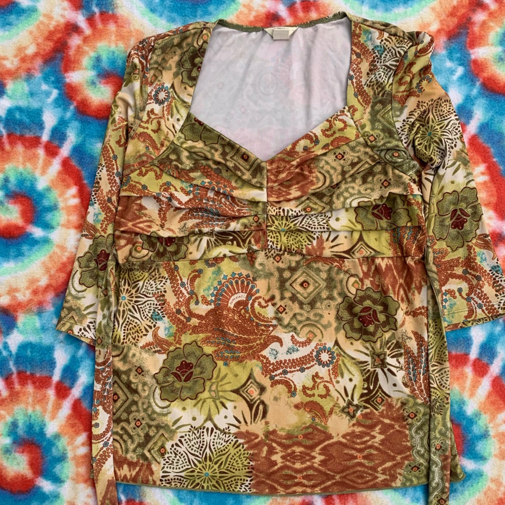 Vintage Fairy Tie Top